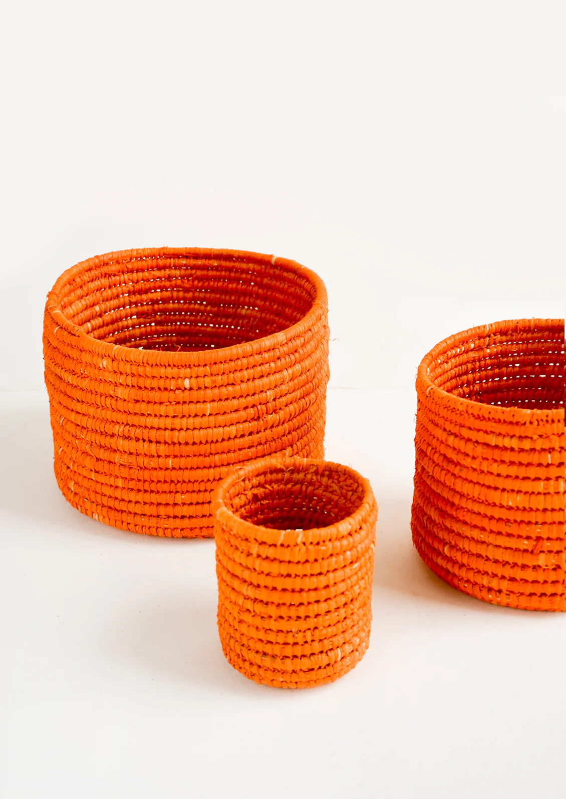 Raffia Catchall Basket