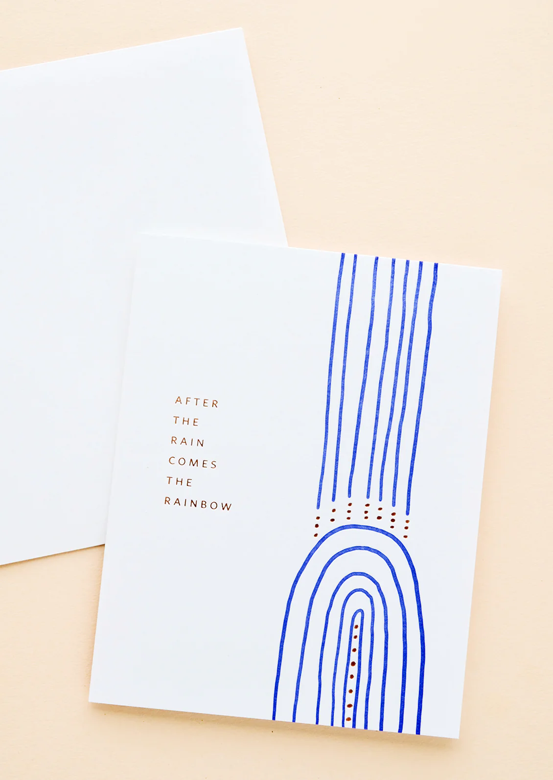 Rainbow After The Rain Card