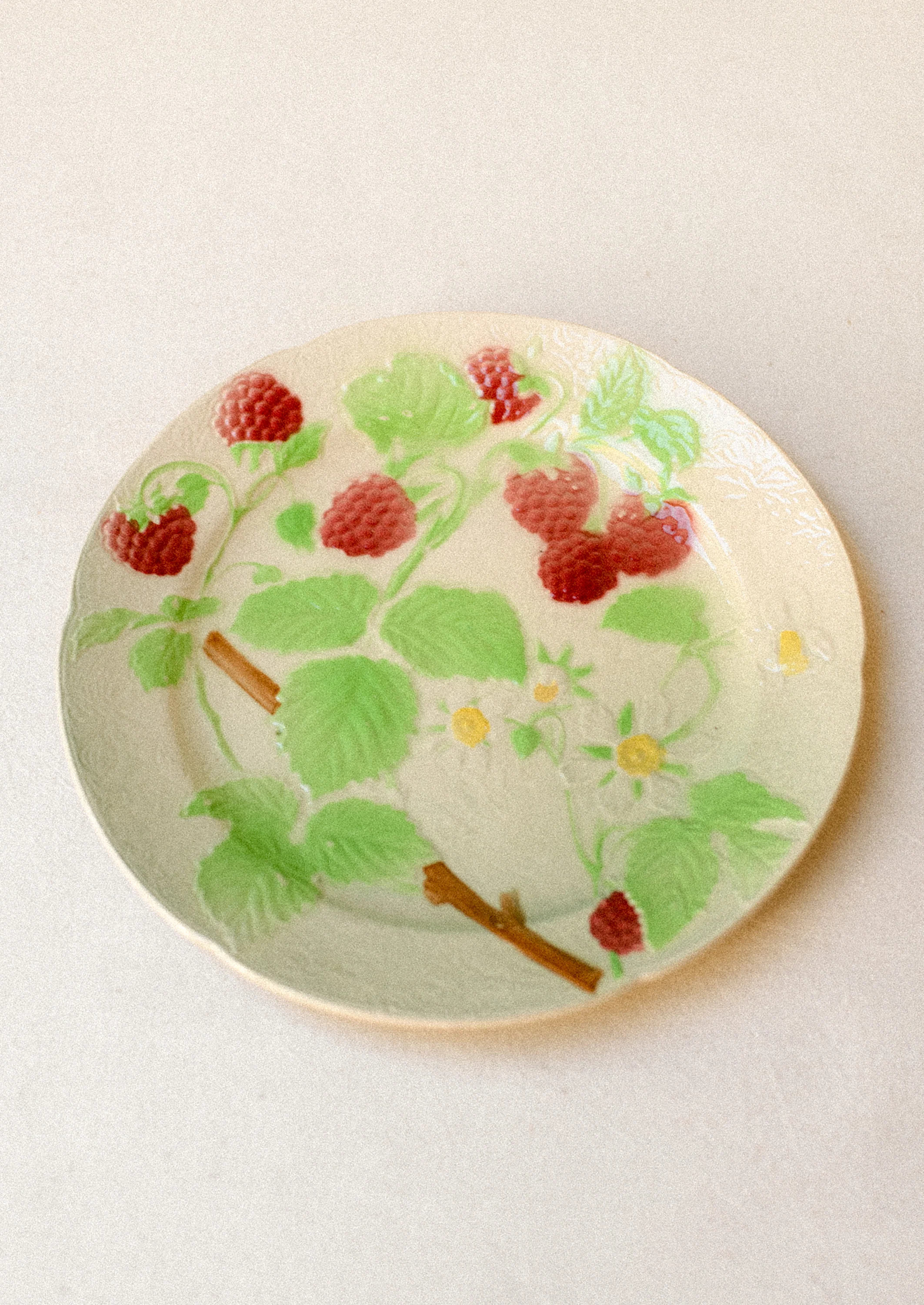 French Raspberry Side Plate - Image 2