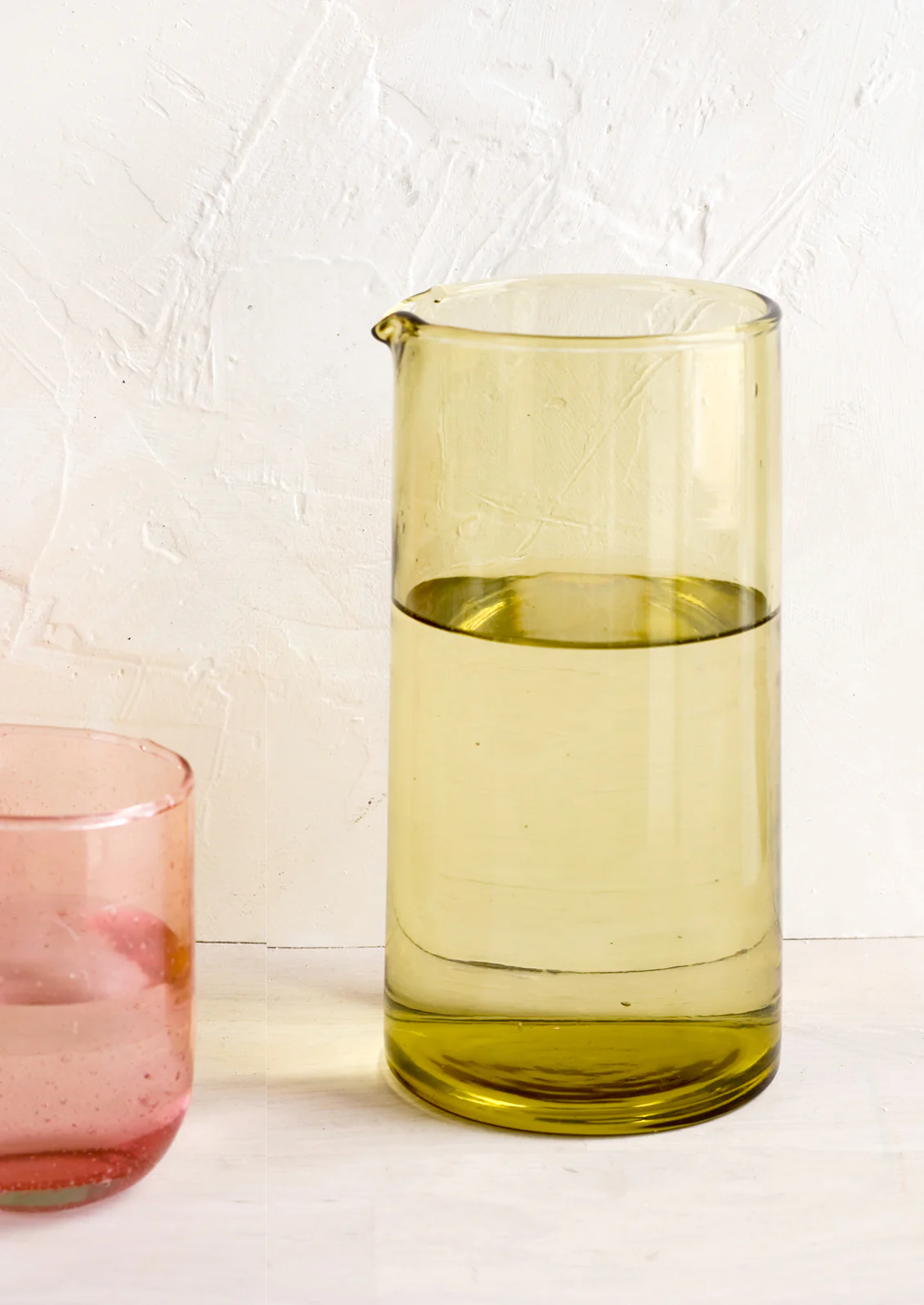 Recycled Green Glass Pitcher