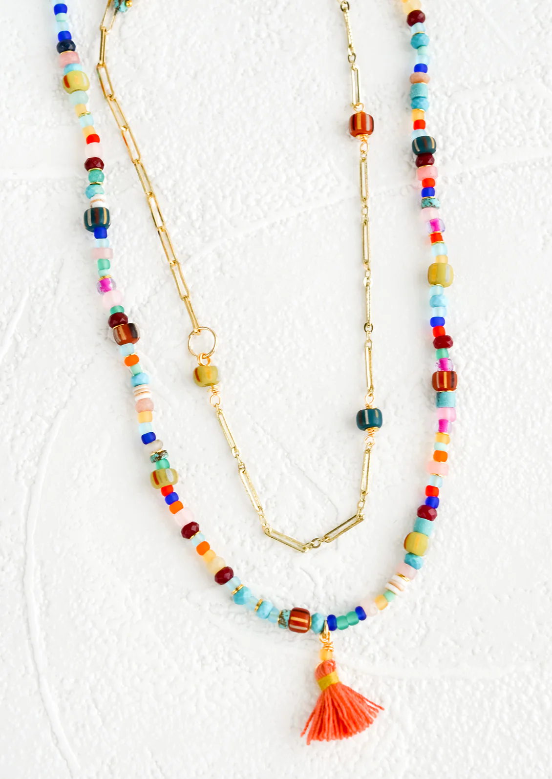 Rhodesia Beaded Necklace