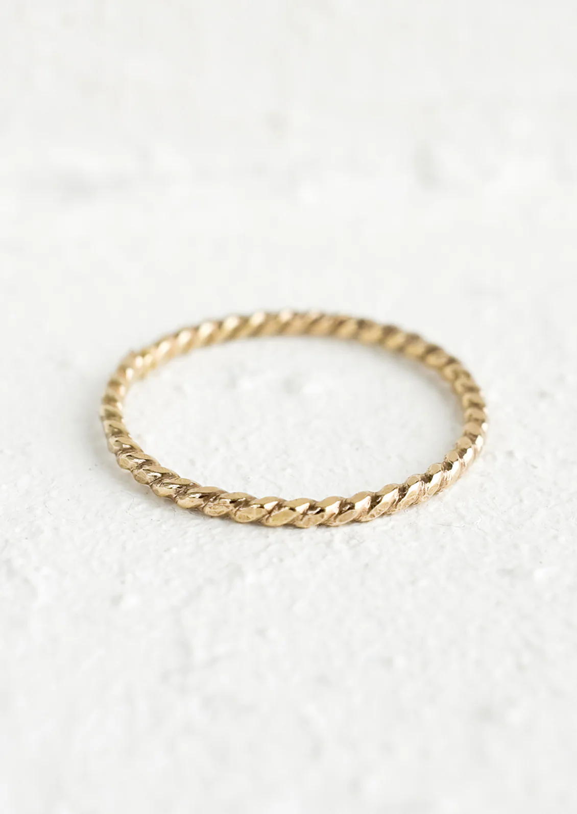 Roman Braid Stacking Ring