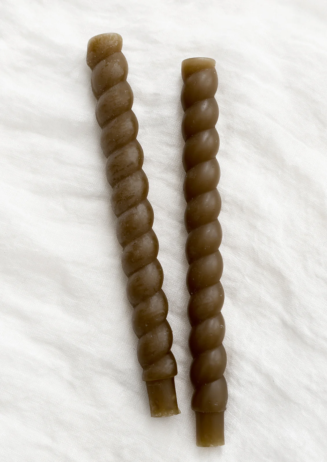 Rope Twist Taper Candle - Image 3