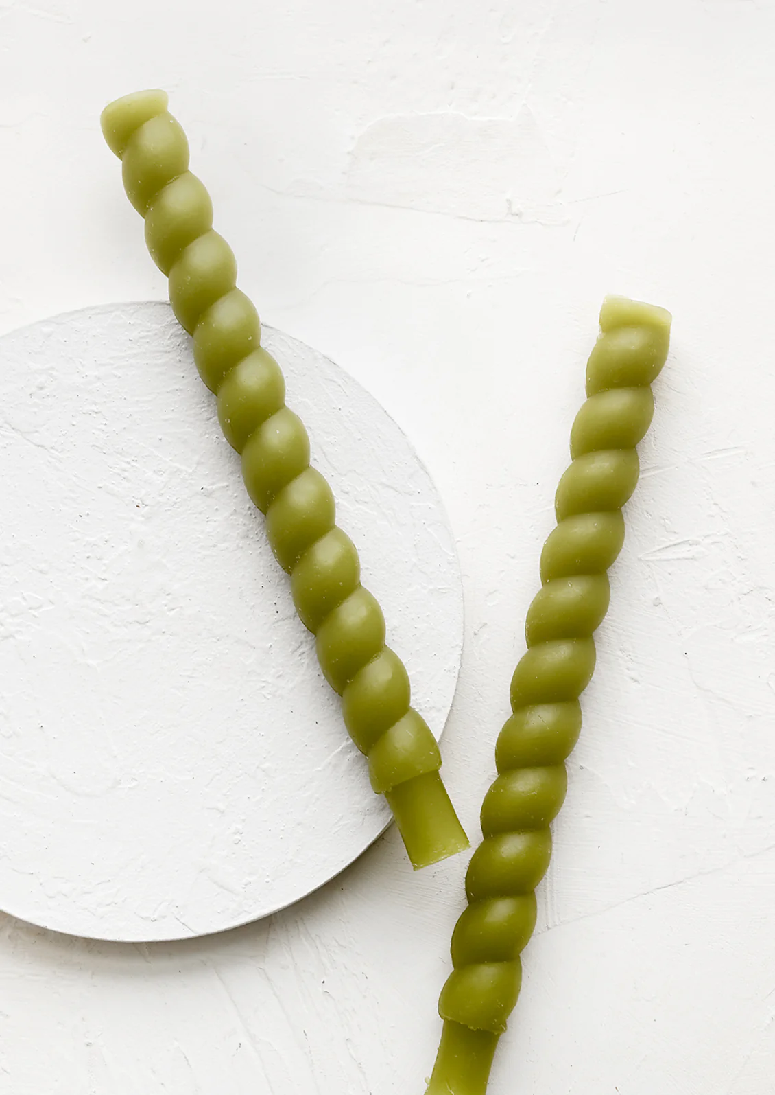 Rope Twist Taper Candle - Image 5