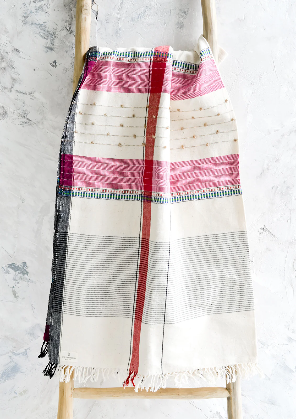 Rumi Woven Cotton Throw - Image 3