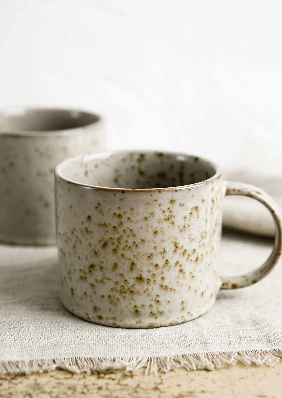 Rustic Speckle Ceramic Mug - Image 2