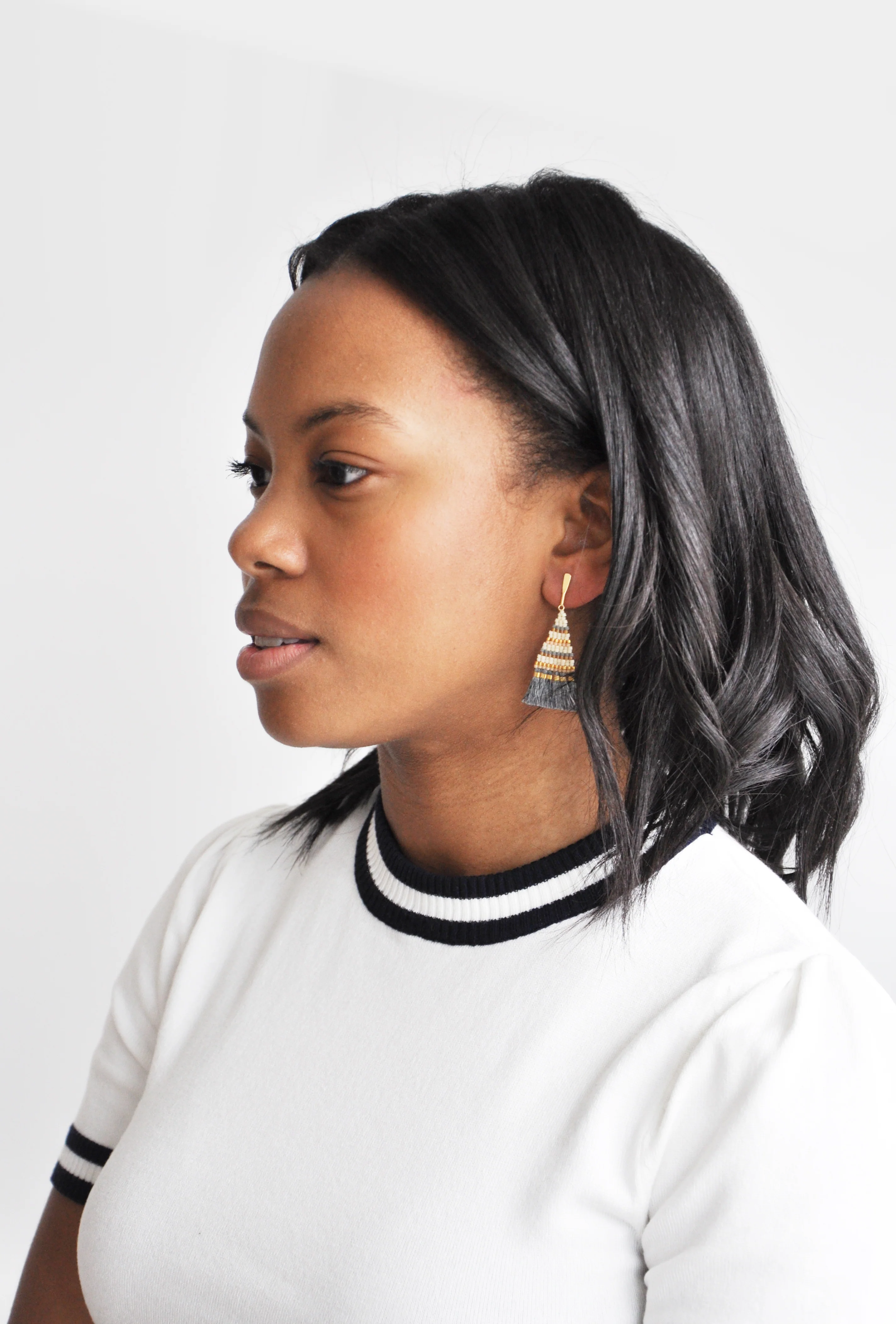 Sadie Tassel Earrings - Image 2