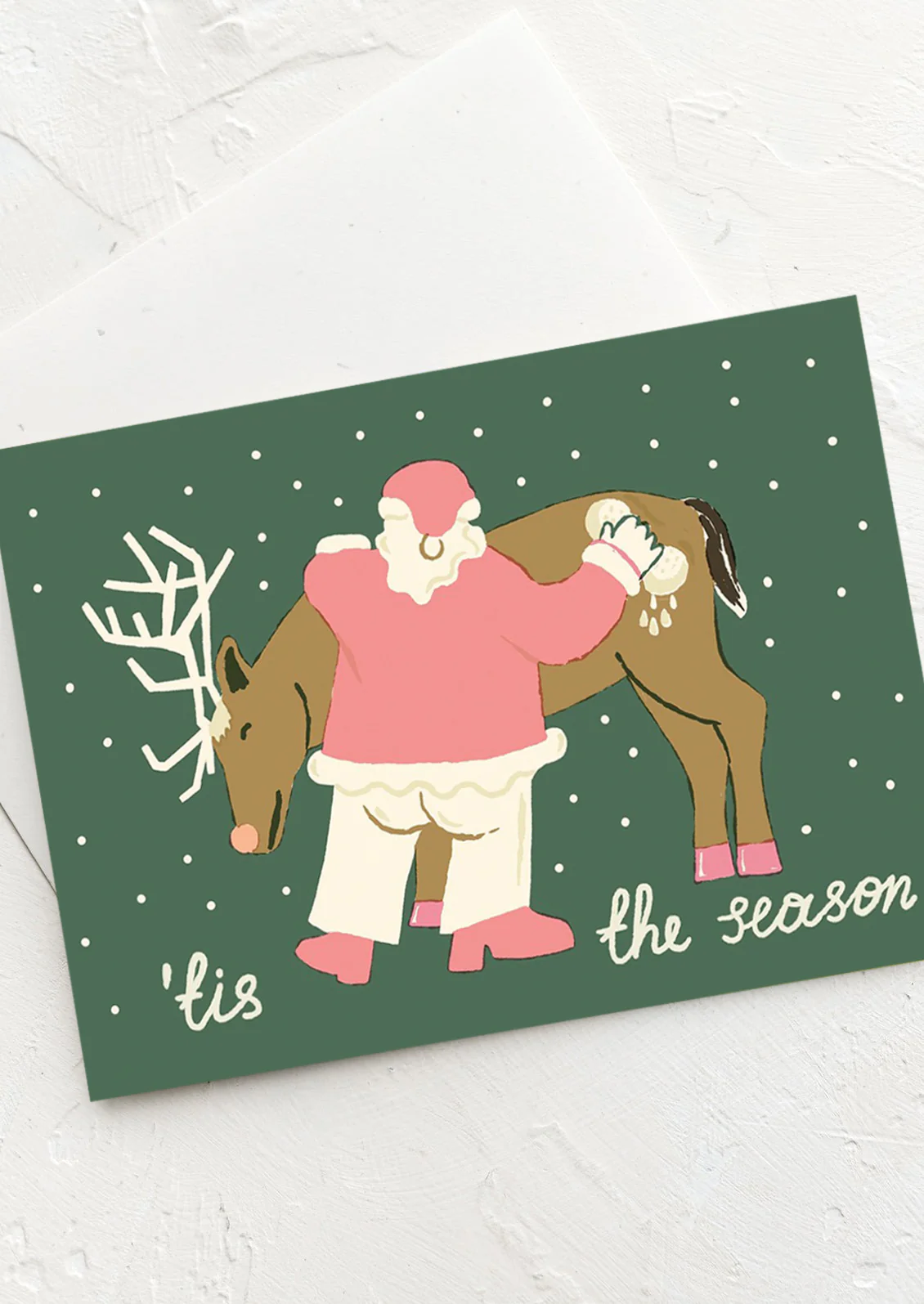 Santa & Rudolph Card