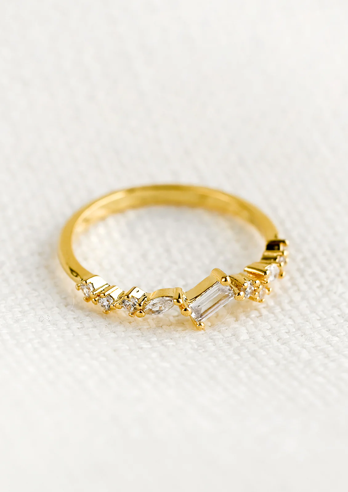 Scattered Crystal Ring