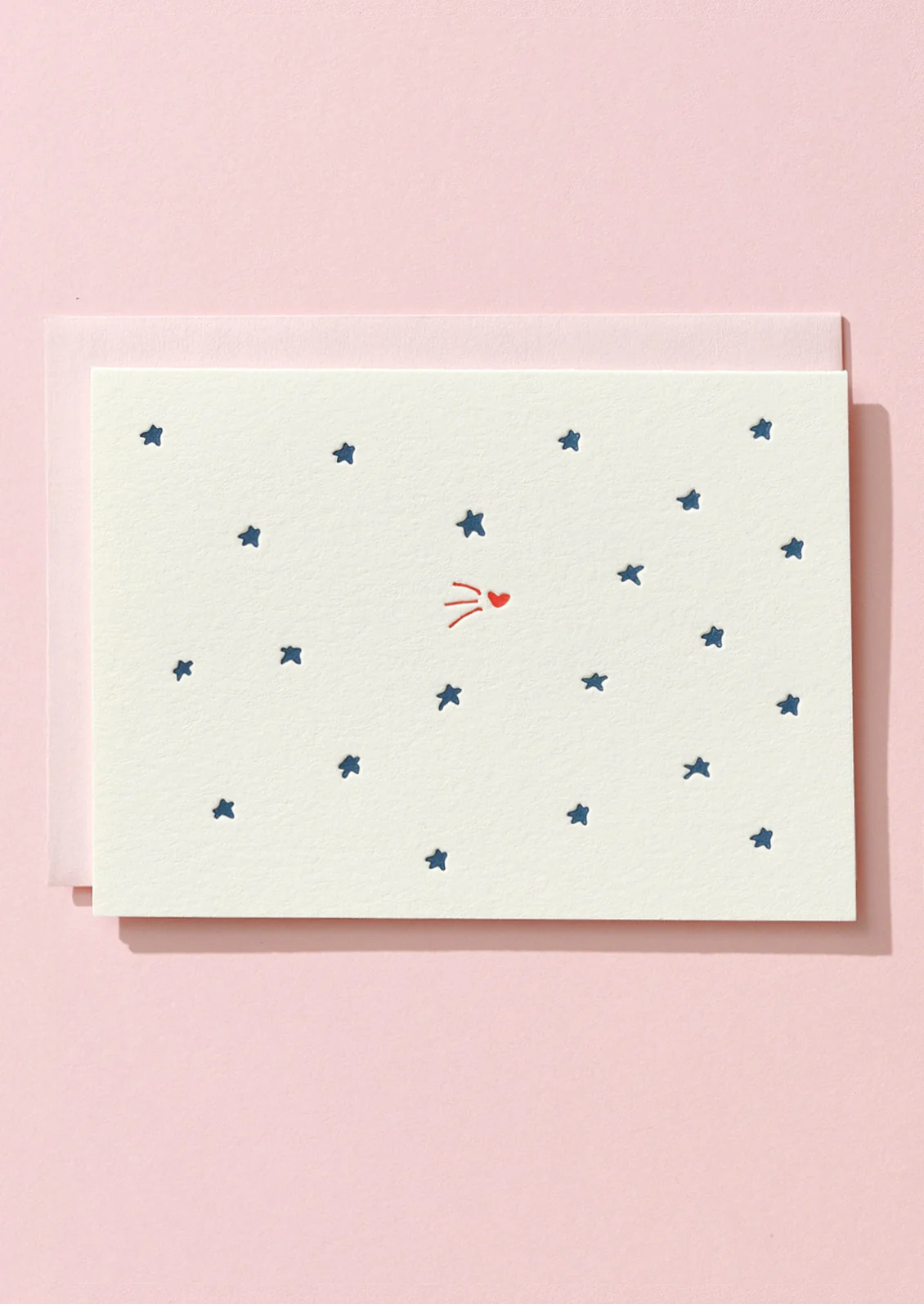 Shooting Heart Blank Card
