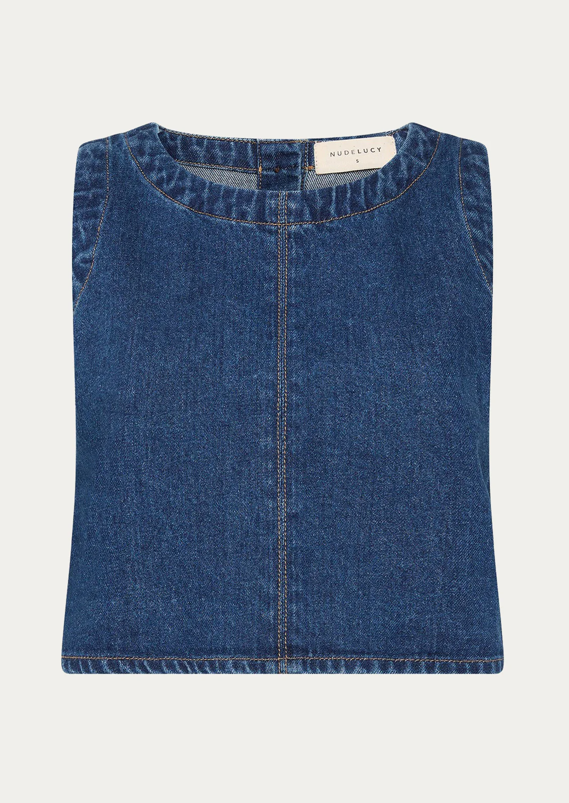 Sia Organic Denim Top - Image 3