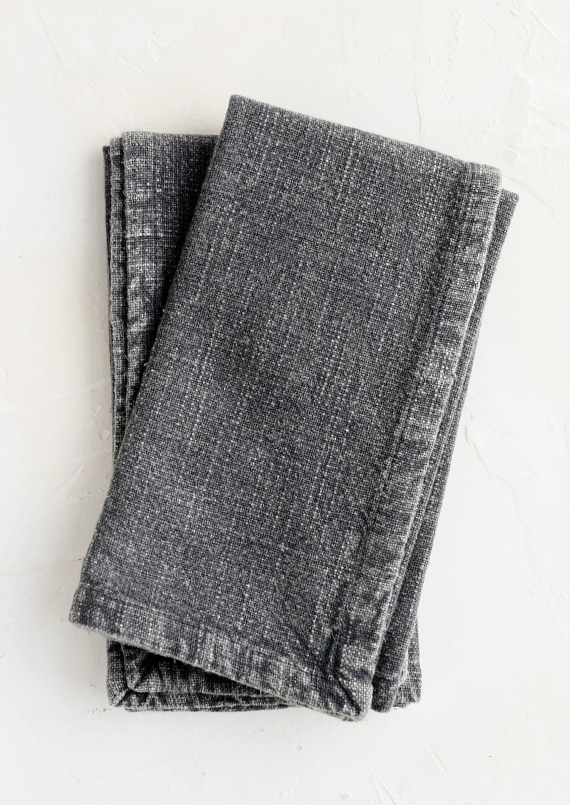 Stonewashed Cotton Napkin Set - Image 3