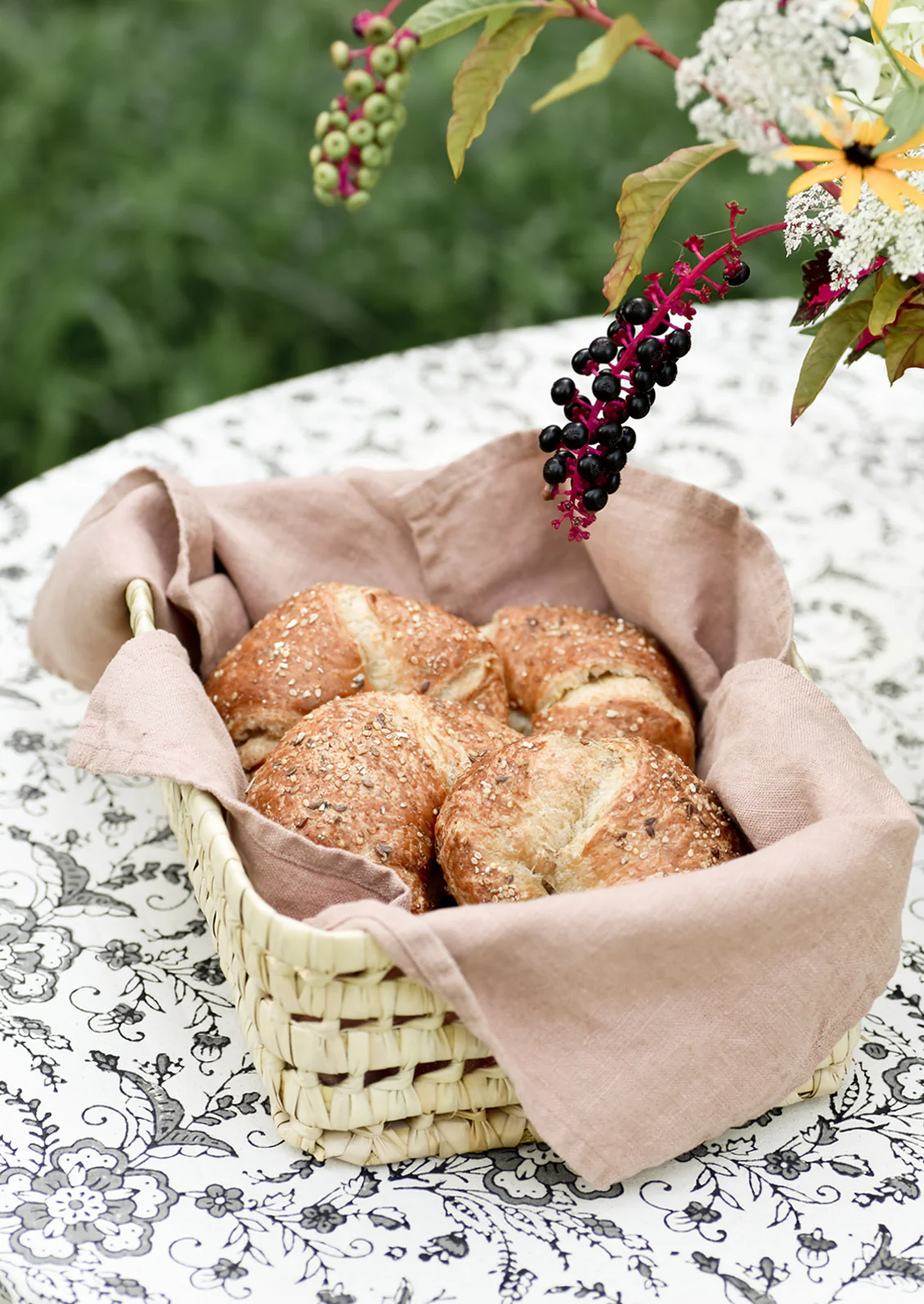 Solid Linen Tea Towel - Image 3
