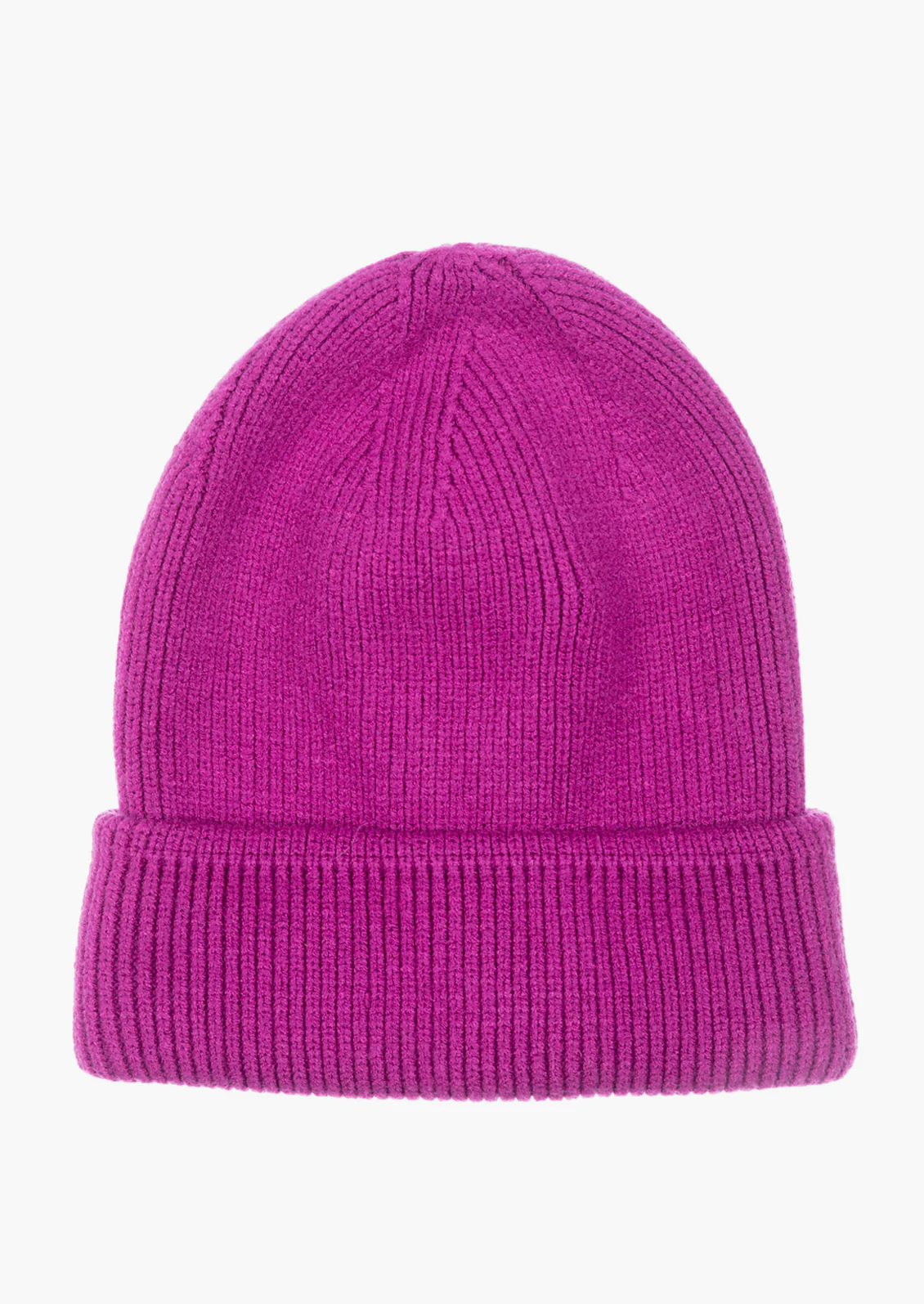 Solid Ribbed Beanie - Image 3
