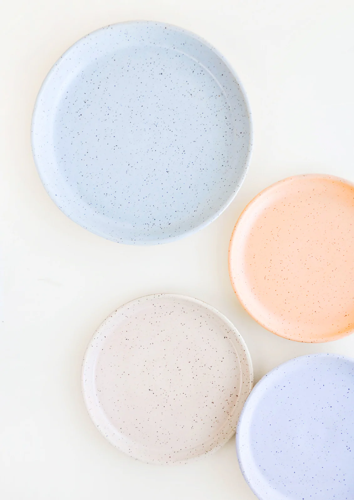 Speckled Pastel Ceramic Plate - Image 2