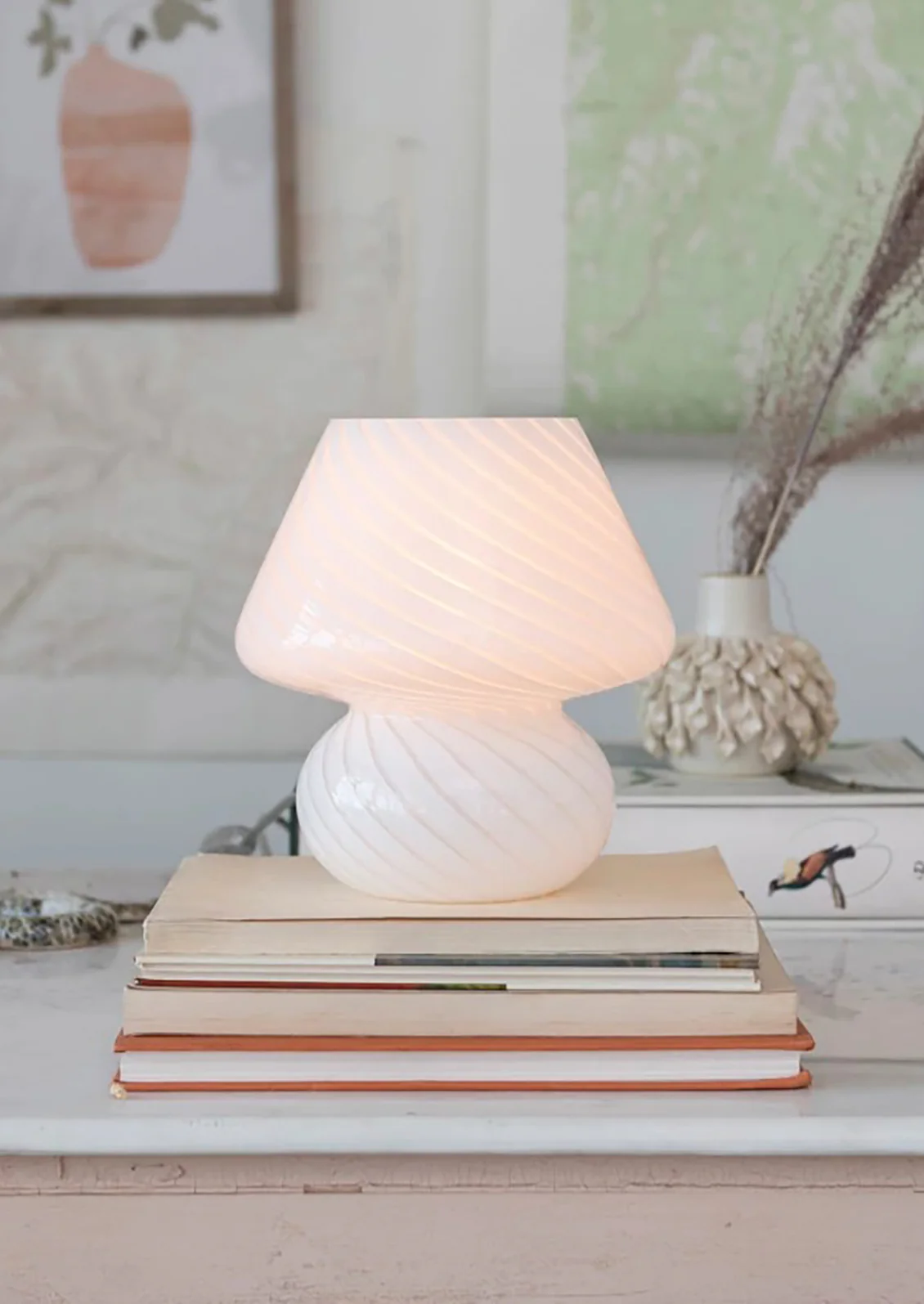 Spiral Glass Table Lamp - Image 3