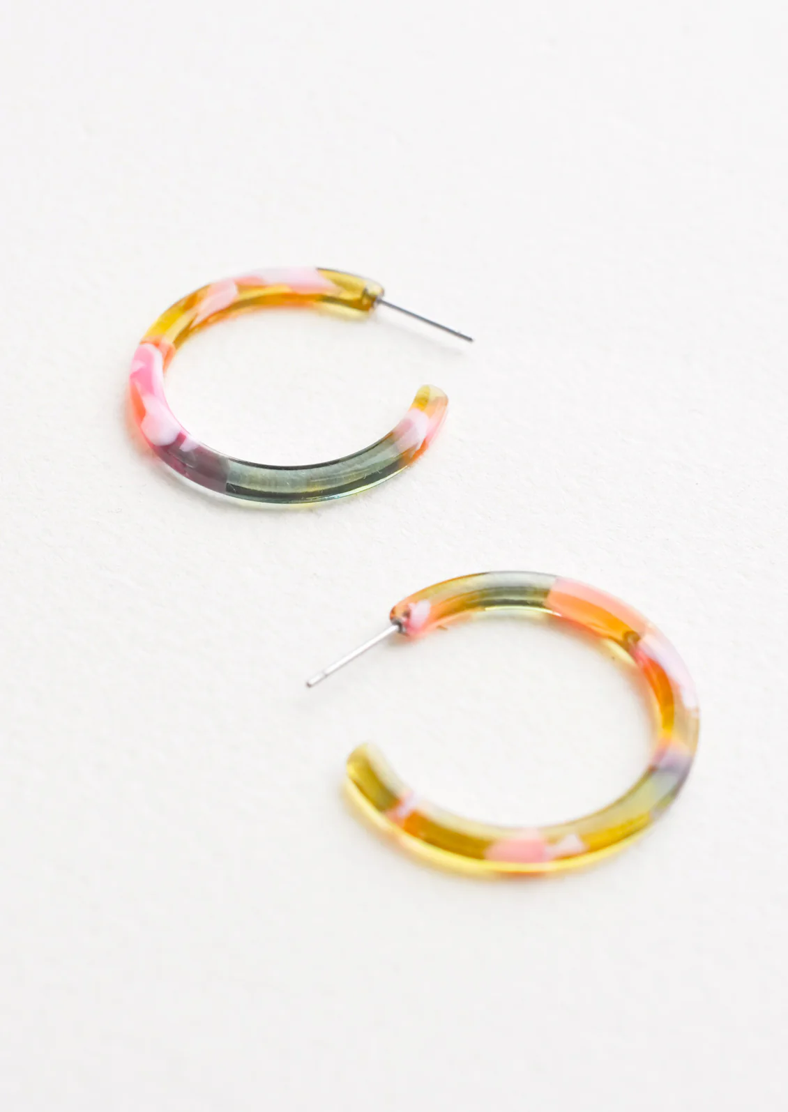 Spring Garden Hoop Earrings - Image 2