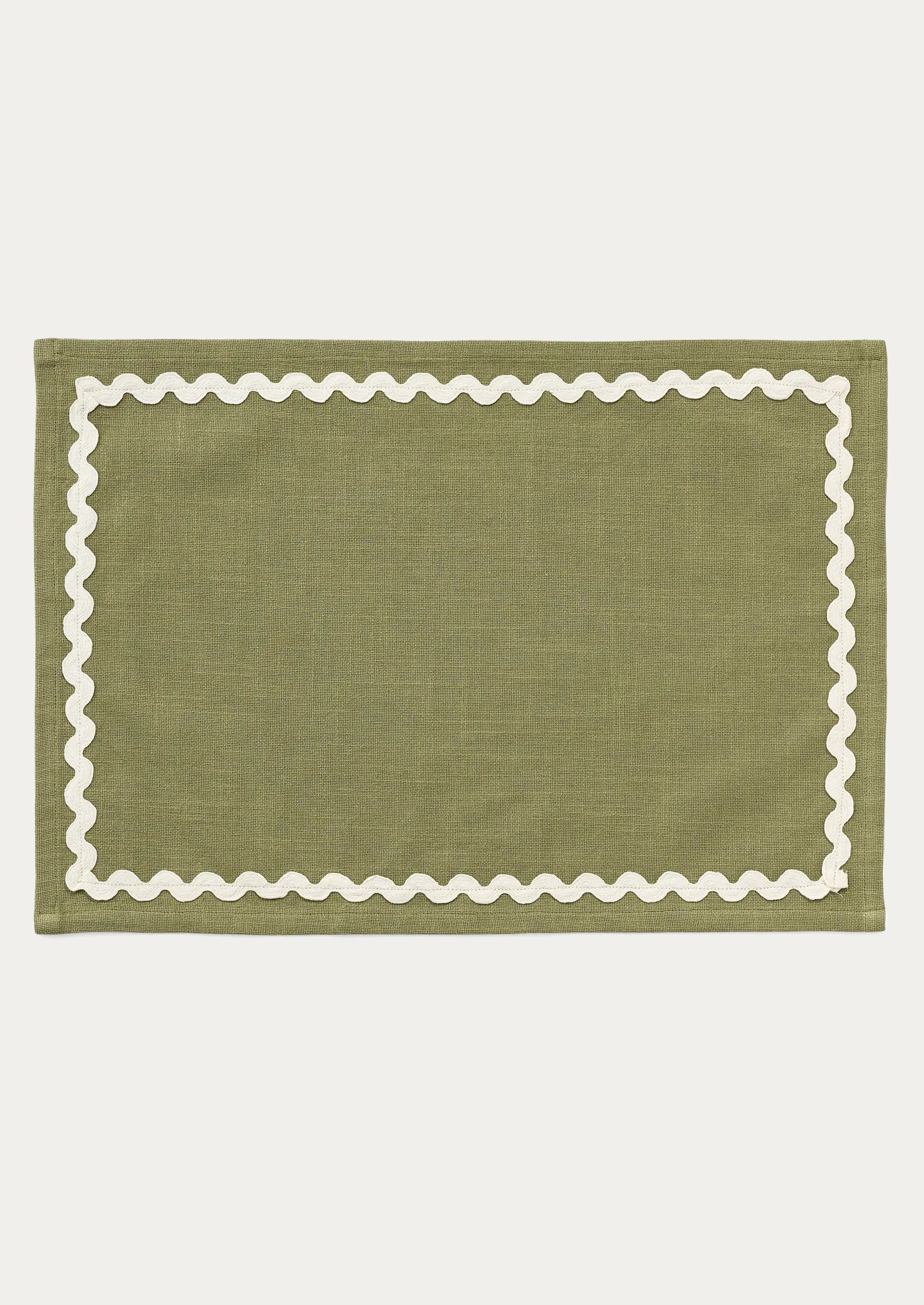 Ricrac Cotton Placemat - Image 3