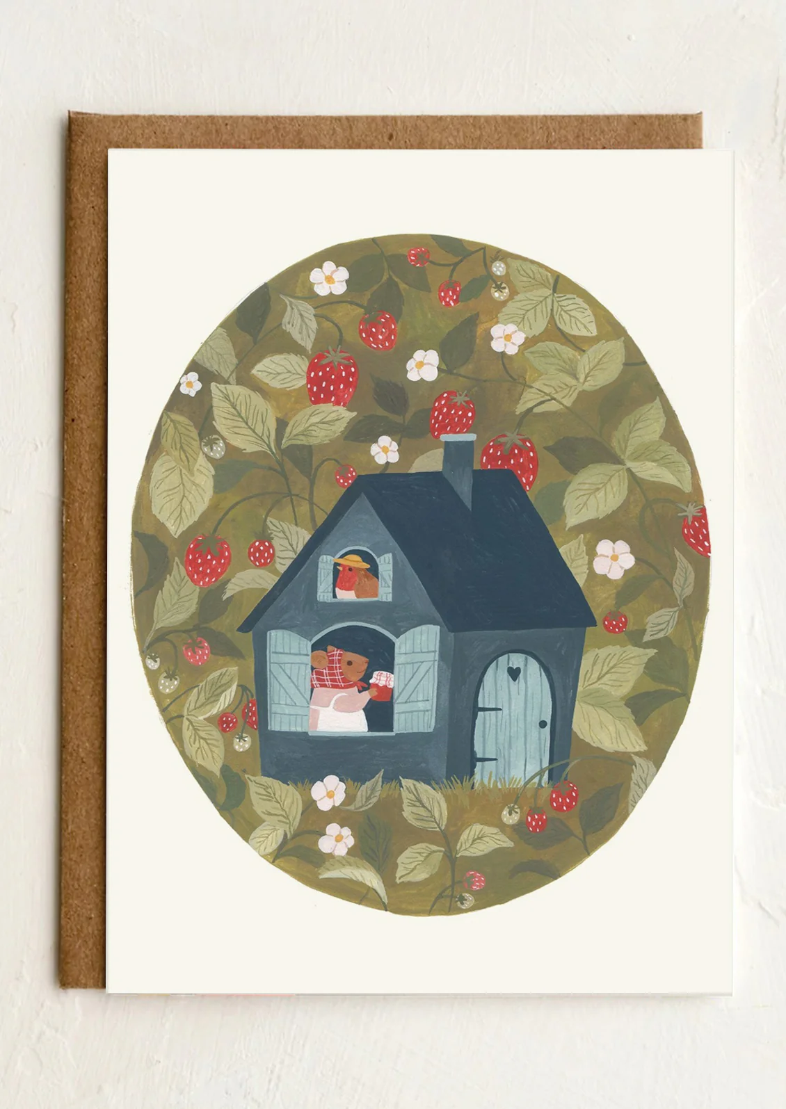 Strawberry House Card