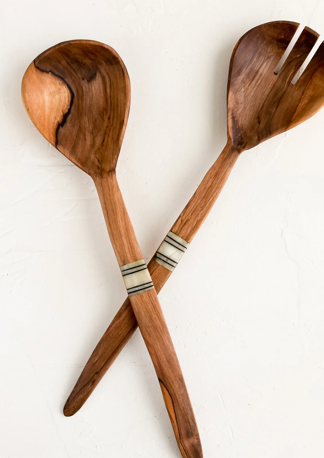 Stripe Etched Serving Set