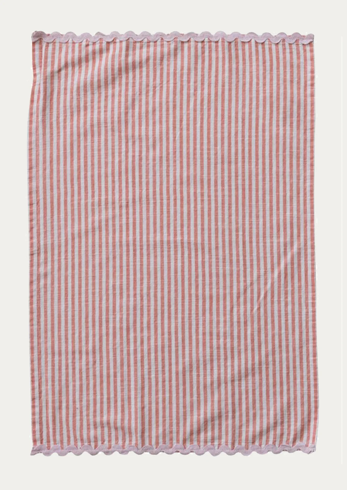Ric Rac Striped Tea Towel