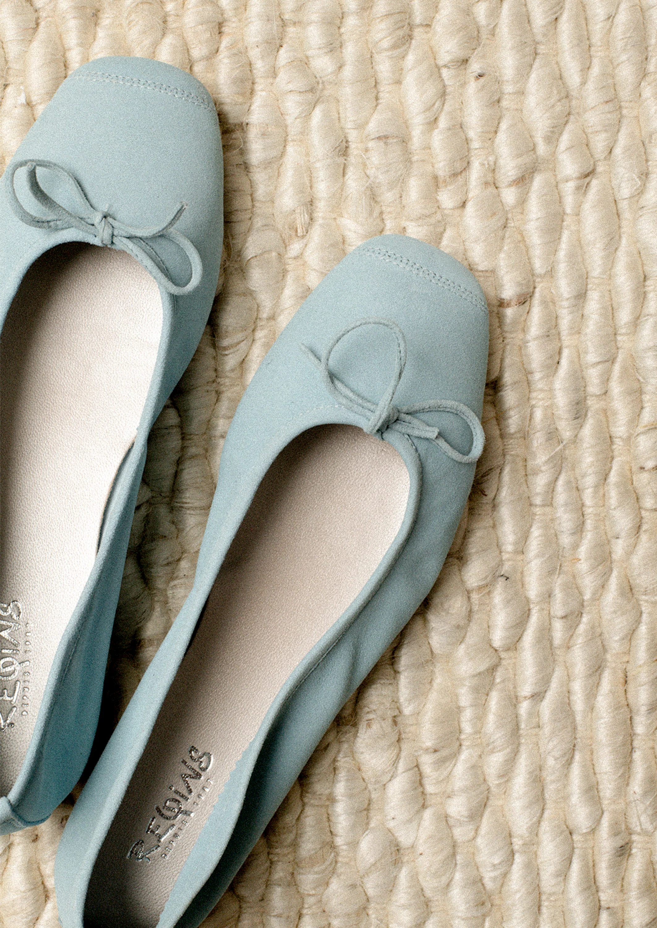 Suede Cap Toe Ballet Flat - Image 3