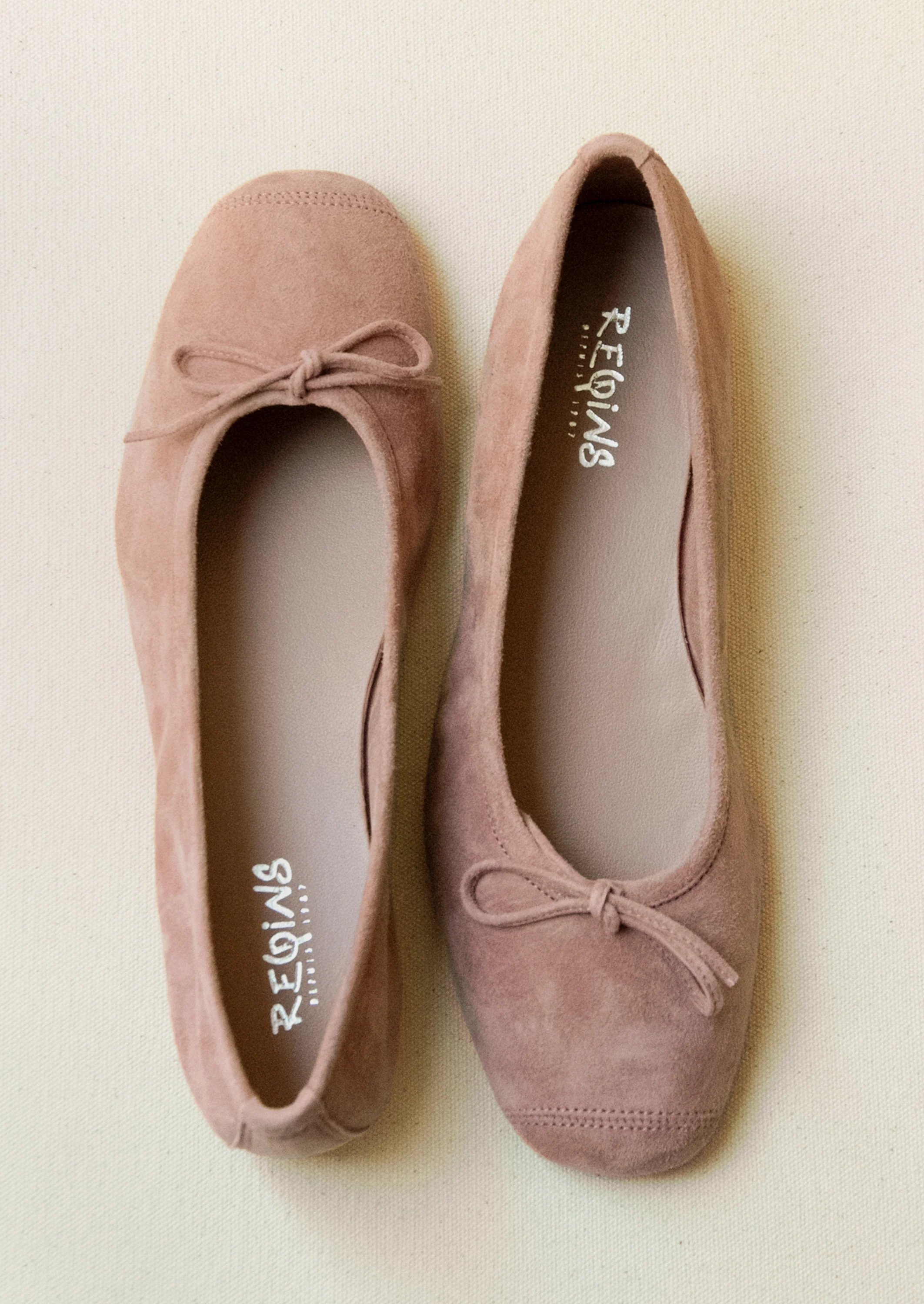 Suede Cap Toe Ballet Flat - Image 4