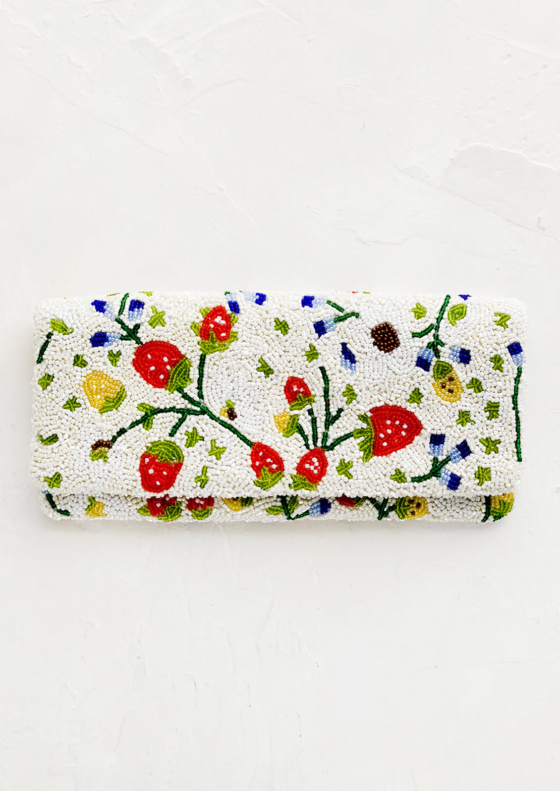 Summer Garden Beaded Clutch