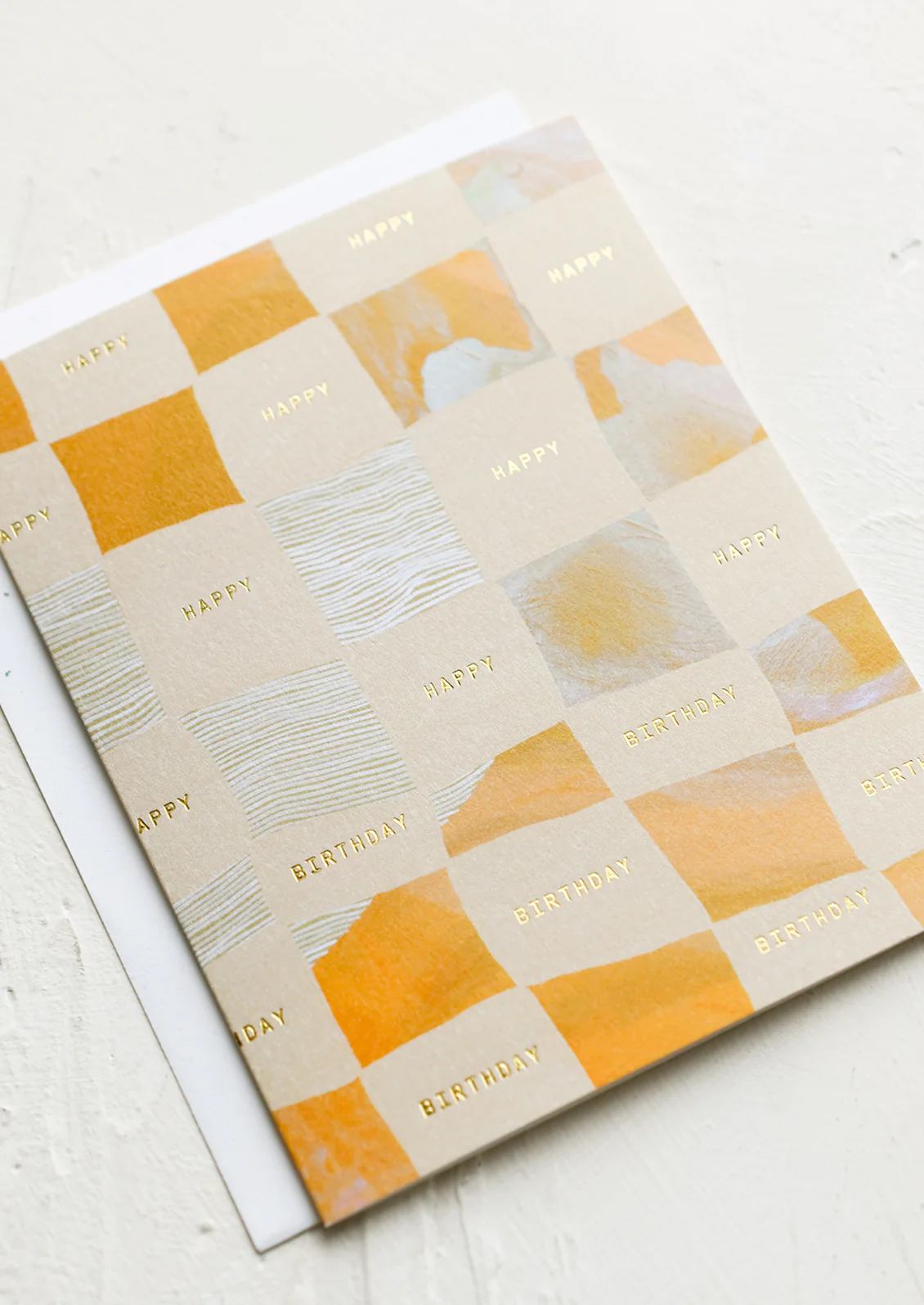Sunbeam Checker Birthday Card - Image 2