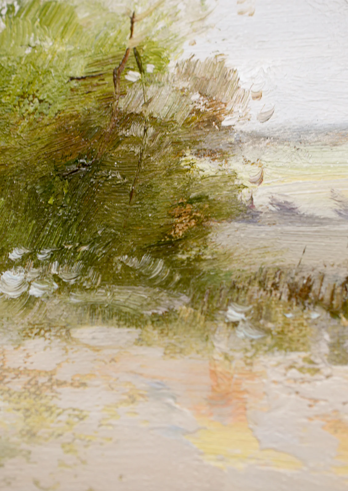 'Sunlight On The Marsh' Oil Painting - Image 2