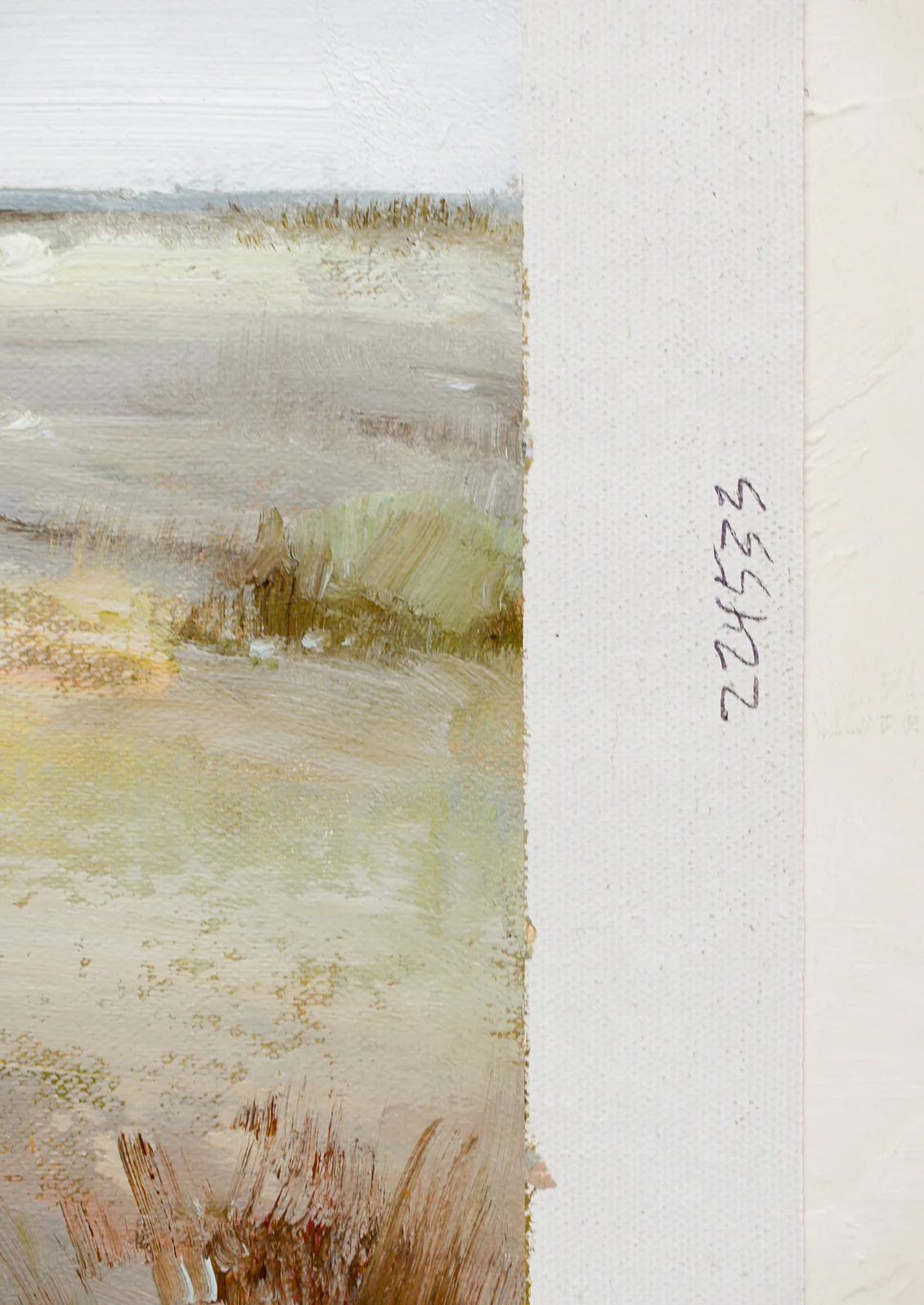 'Sunlight On The Marsh' Oil Painting - Image 4