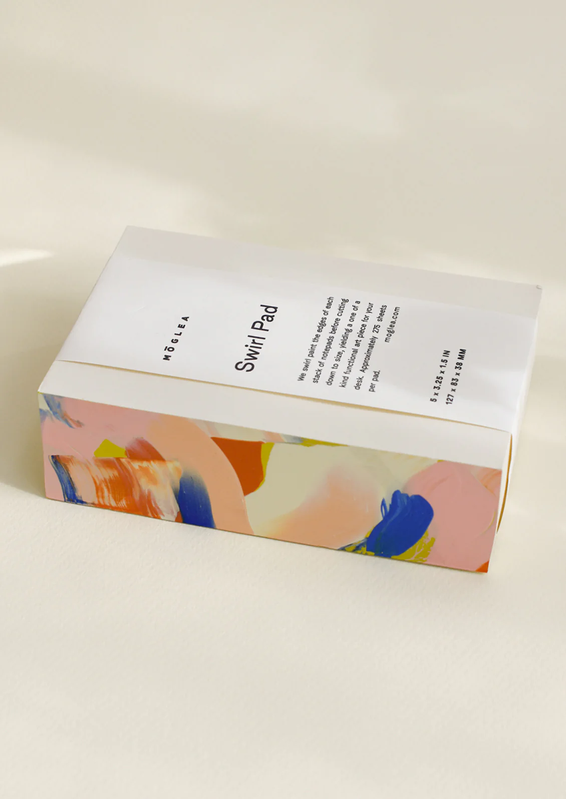 Swirl Painted Note Block - Image 5