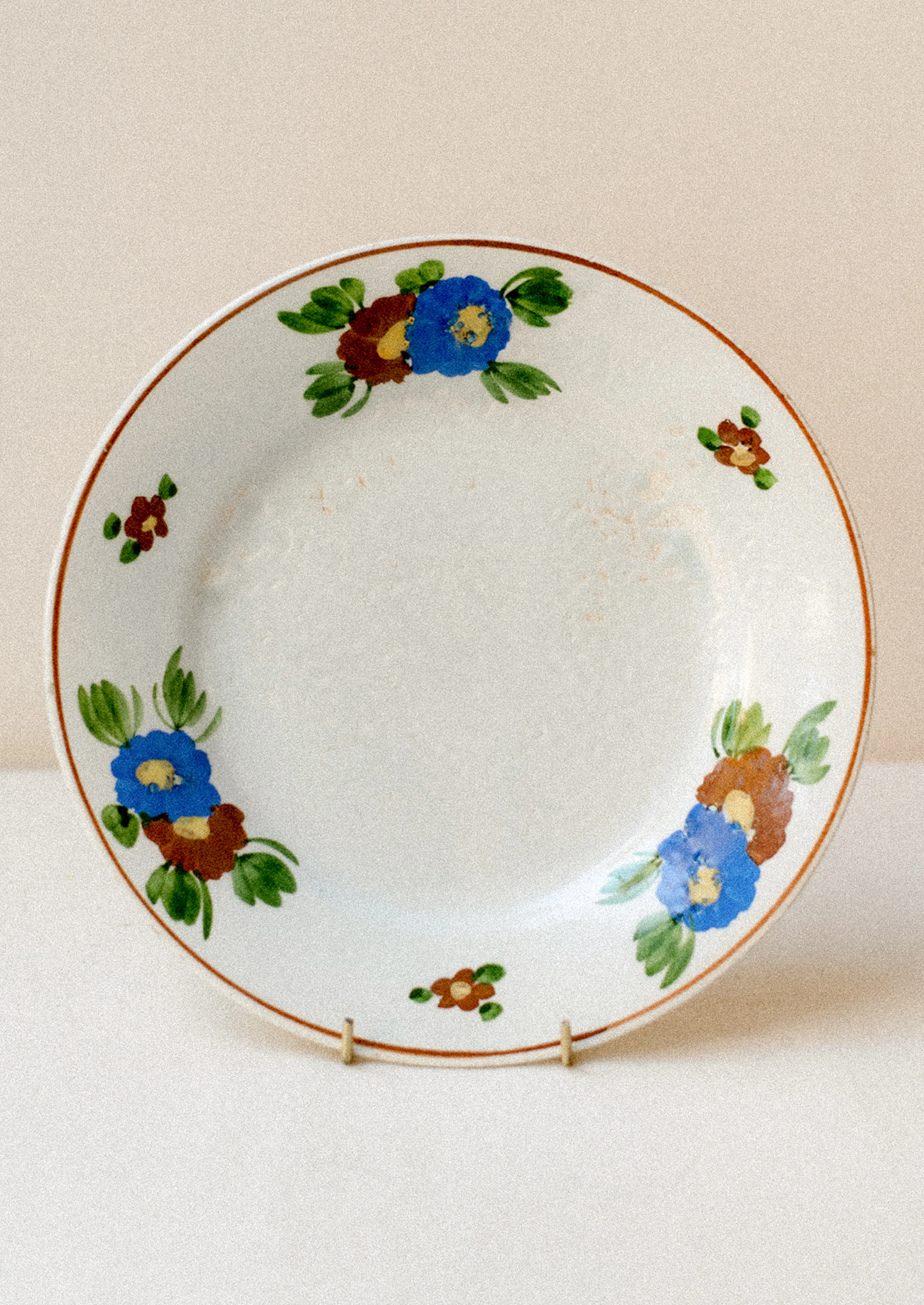 Swiss Floral Dinner Plate