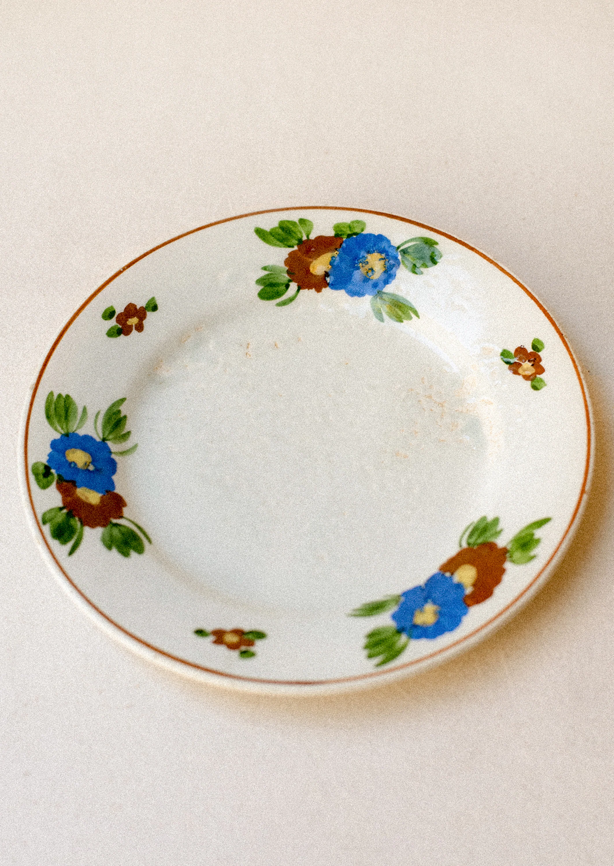 Swiss Floral Dinner Plate - Image 2