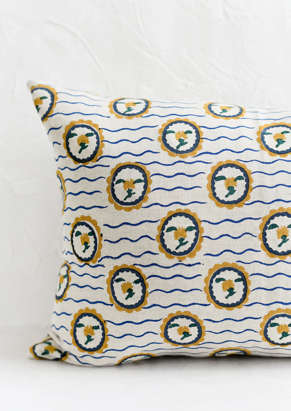Syra Block Print Pillow - Image 2
