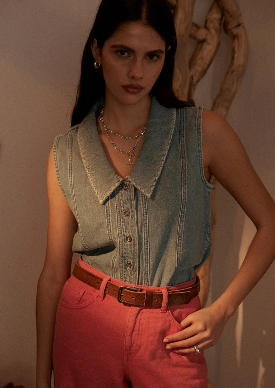 Tara Top in Sunfade - Image 2