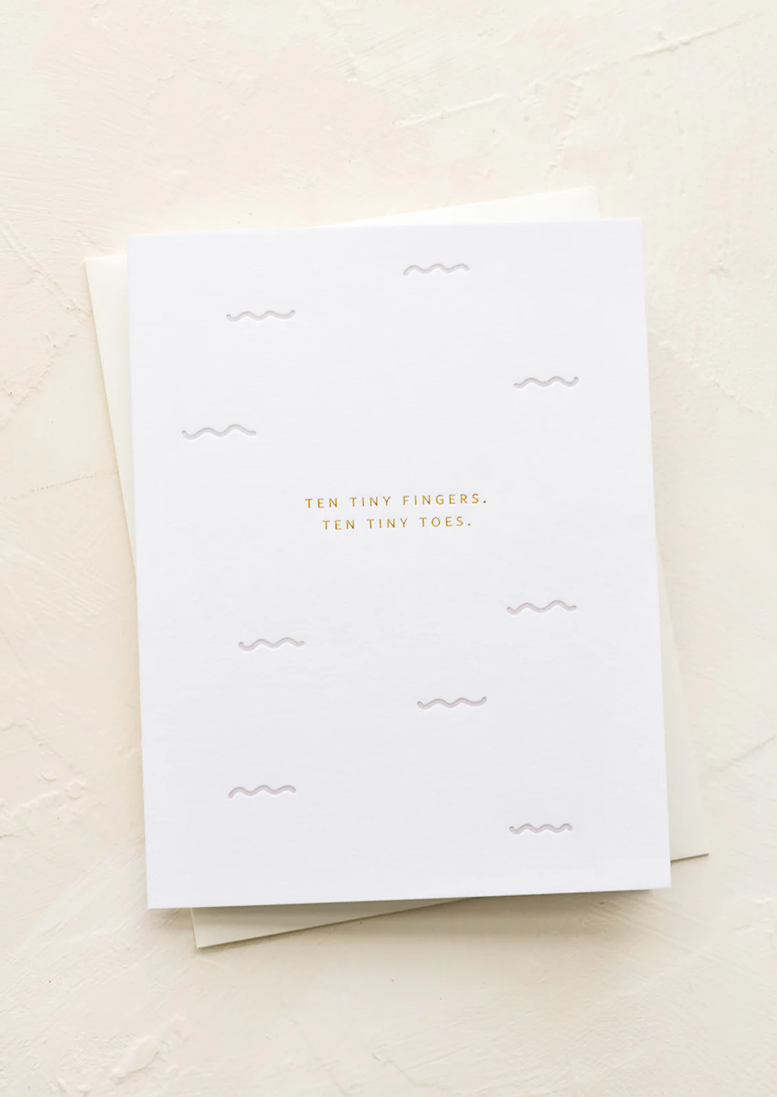 Ten Tiny Toes Card
