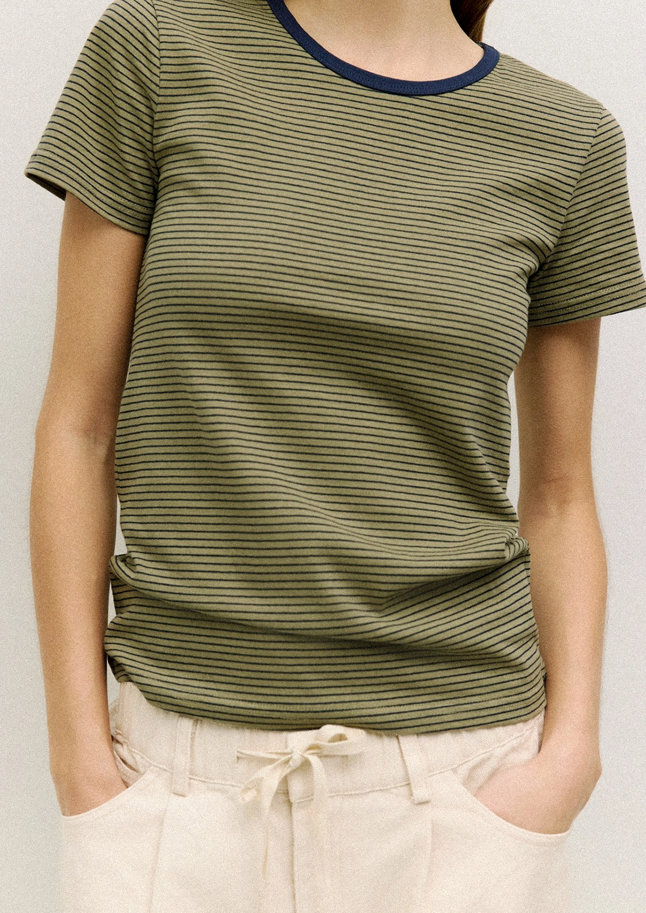 Thom Striped Ringer Tee - Image 3