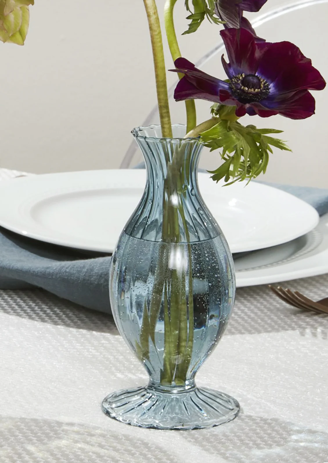Tinted Optic Glass Vase - Image 4