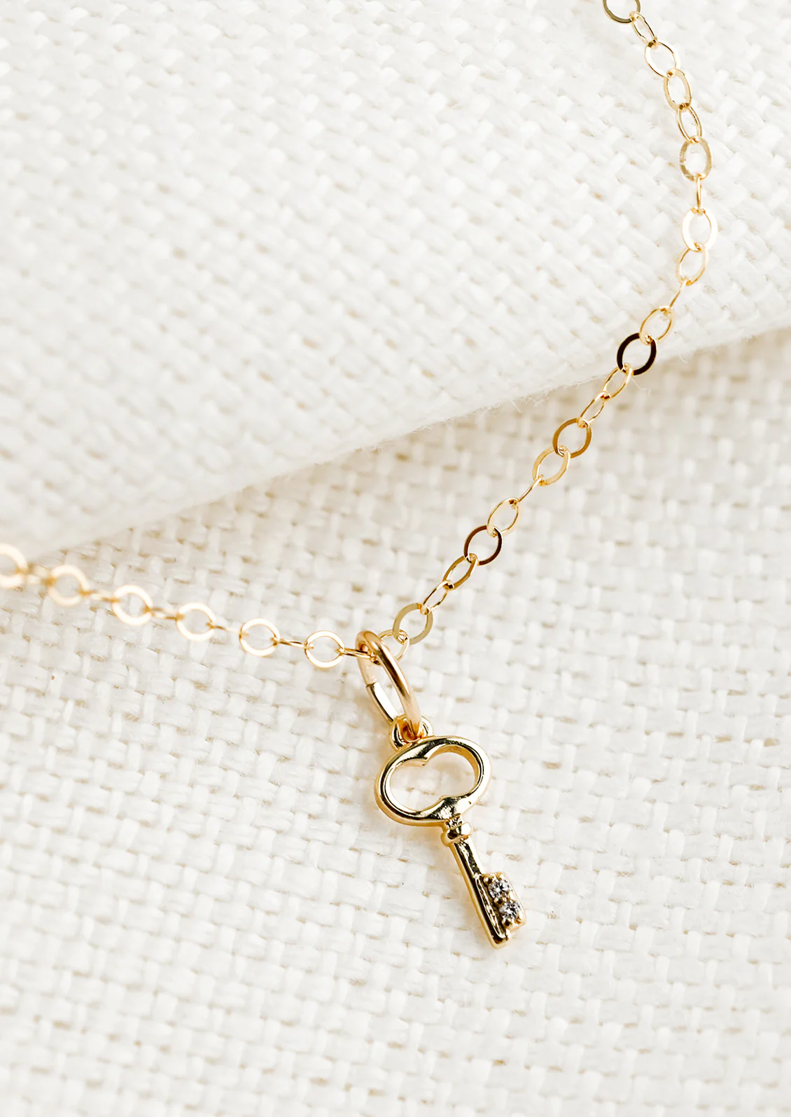 Tiny Key Necklace