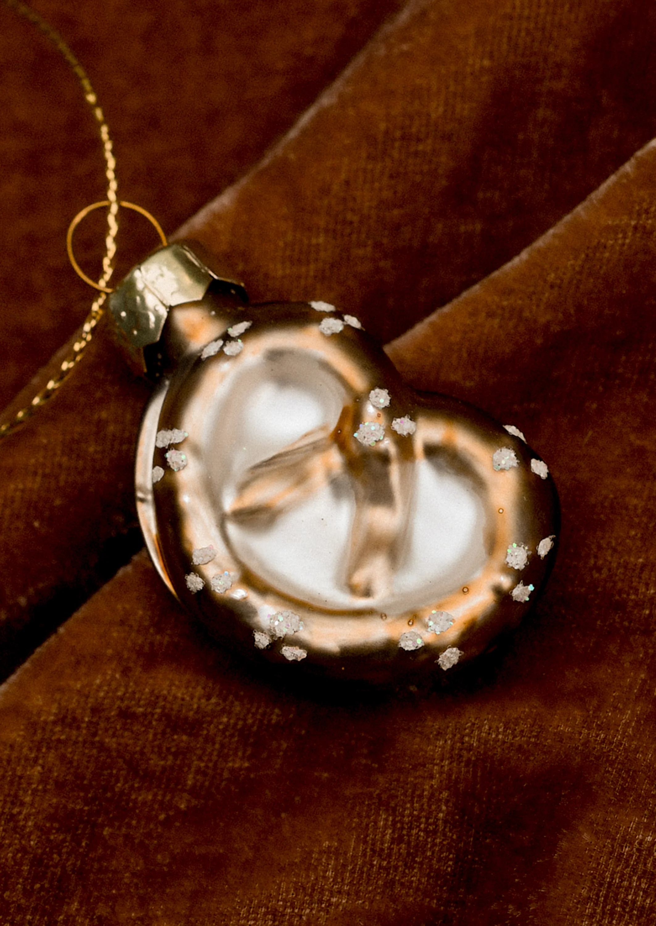 Tiny Pretzel Ornament