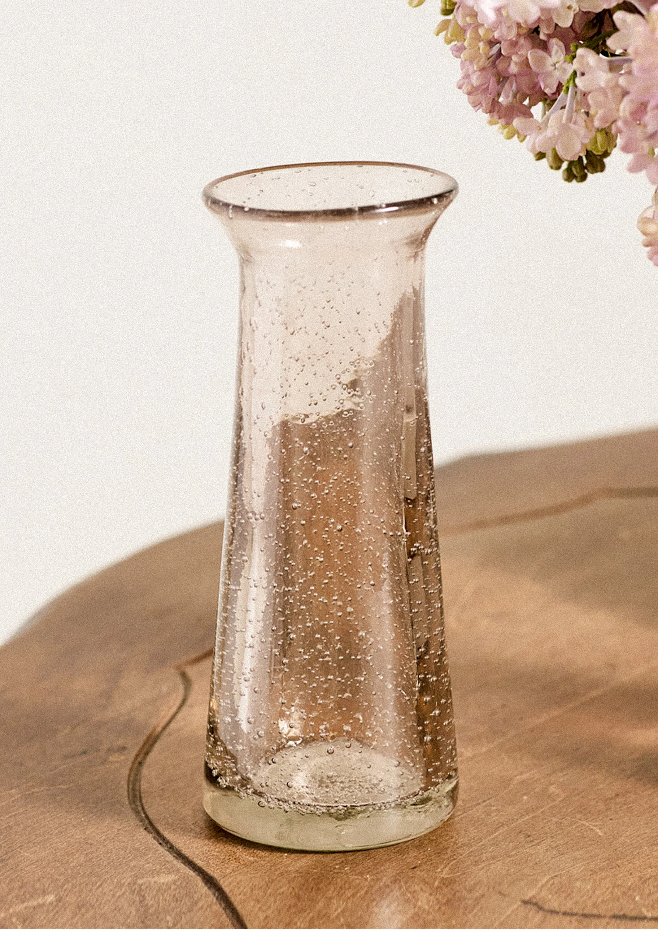 Twila Bubble Glass Bud Vase