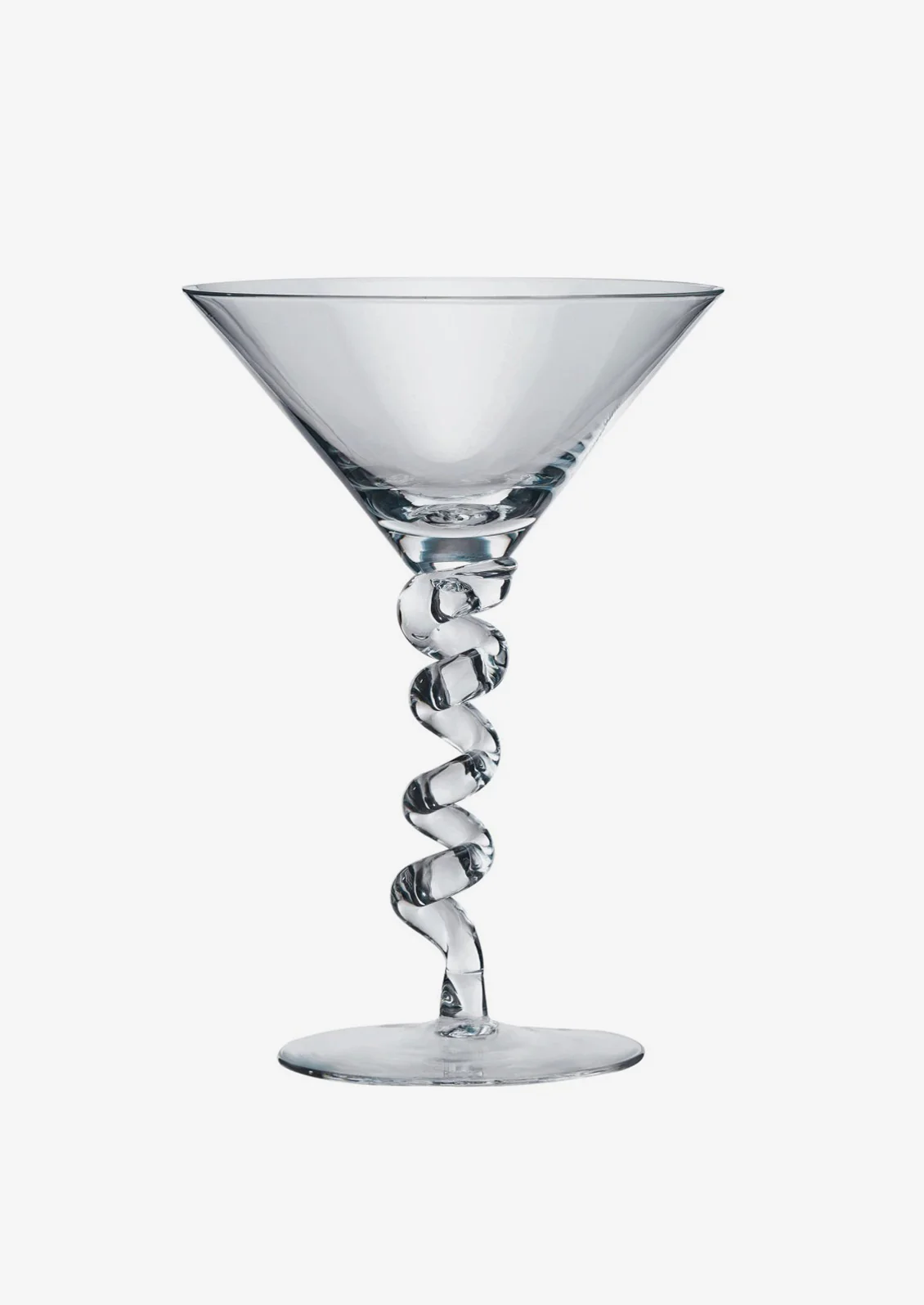 Twisted Stem Martini Glass - Image 3