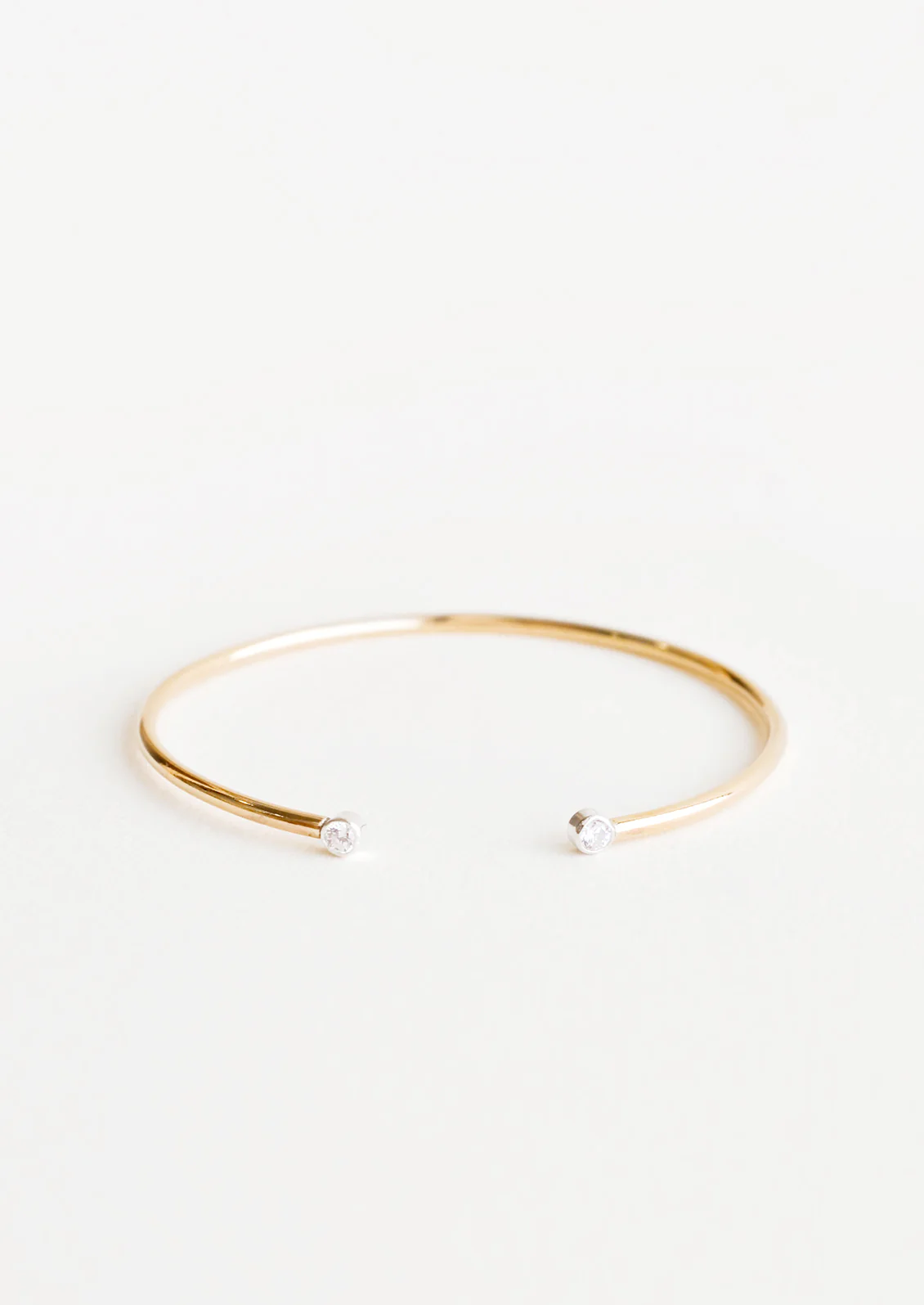 Two Tone Dot Cuff Bracelet