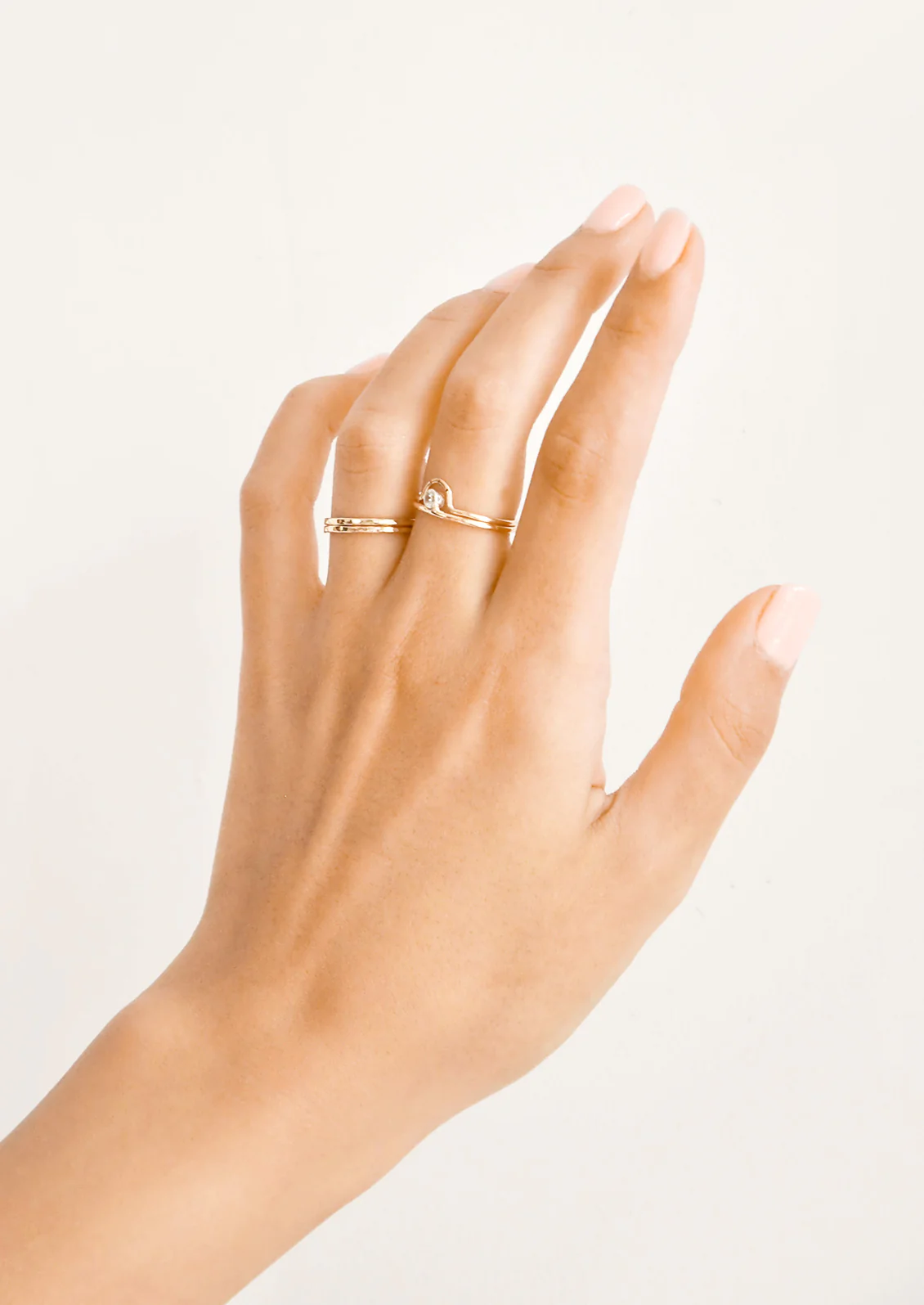 Two Tone Dot Ring - Image 2