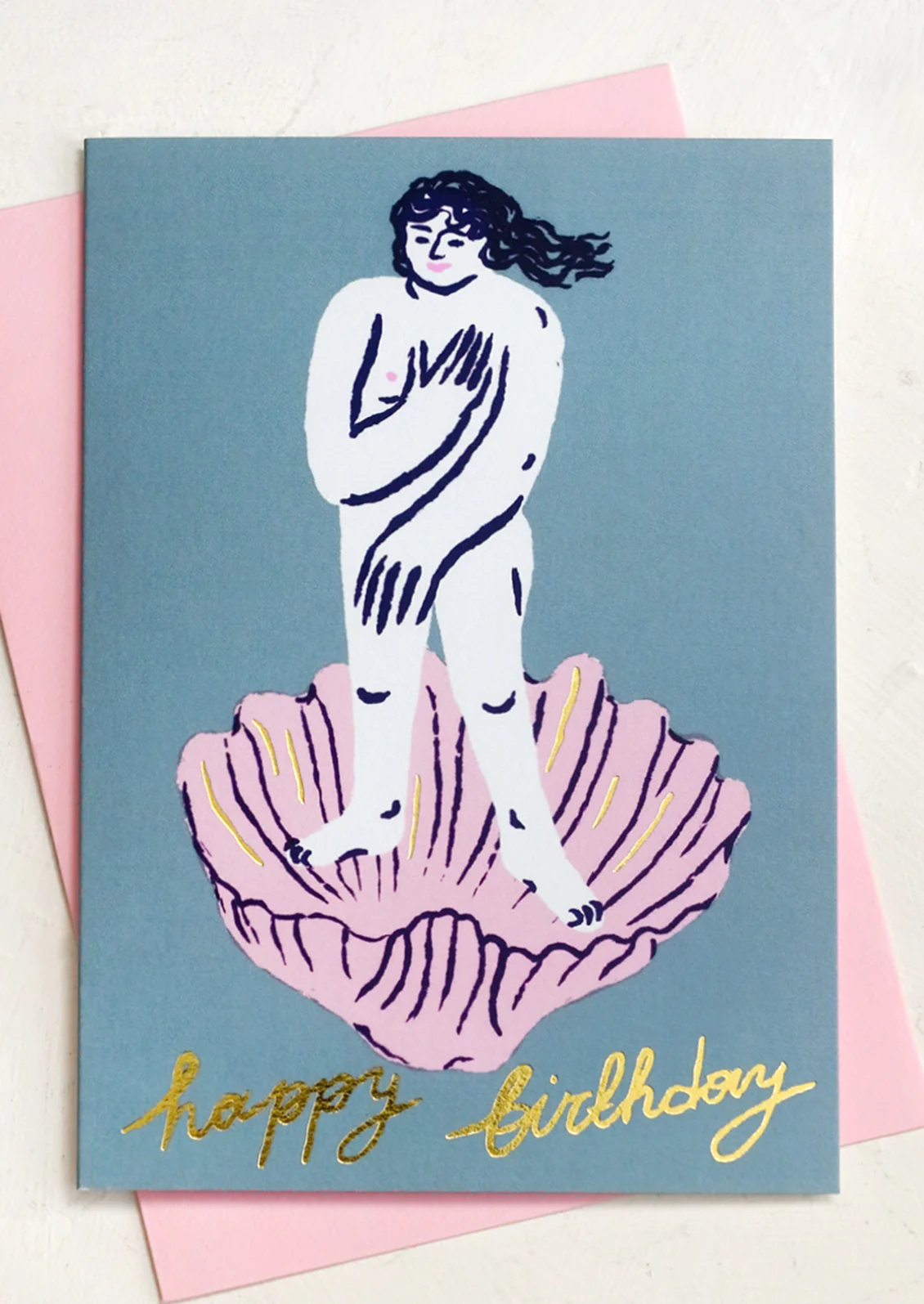 Venus Birthday Card