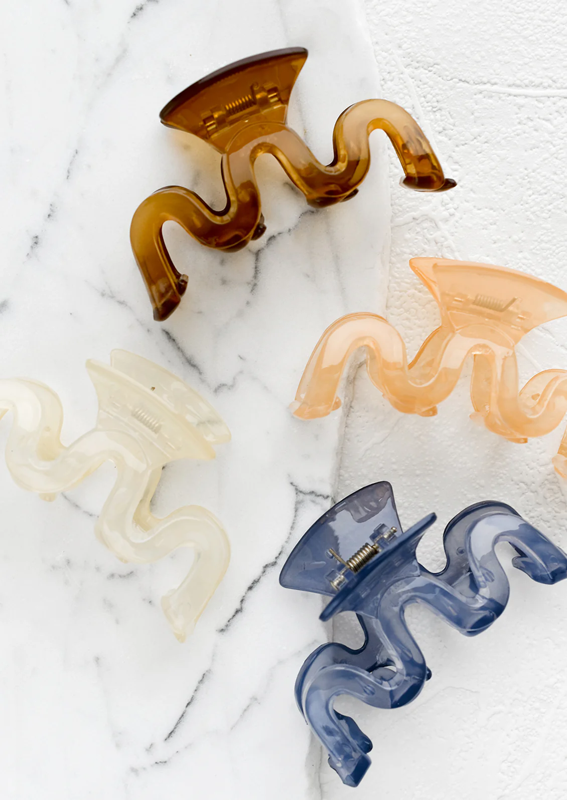 Wavy Squiggle Hair Claw