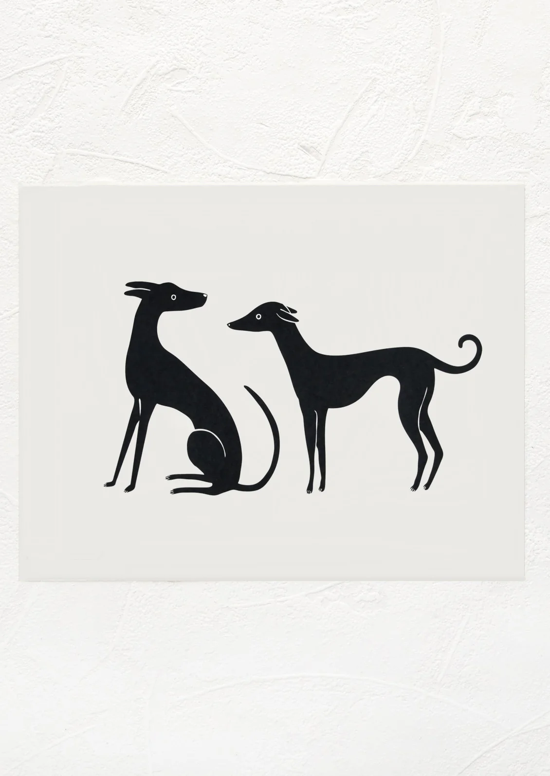 Whippets Print