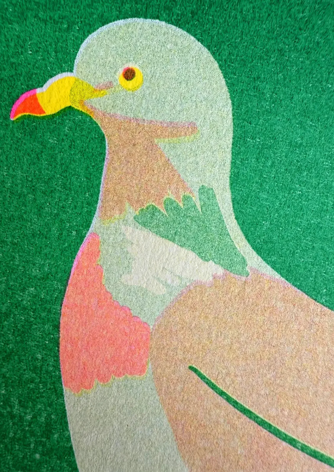 Wood Pigeon Print - Image 2