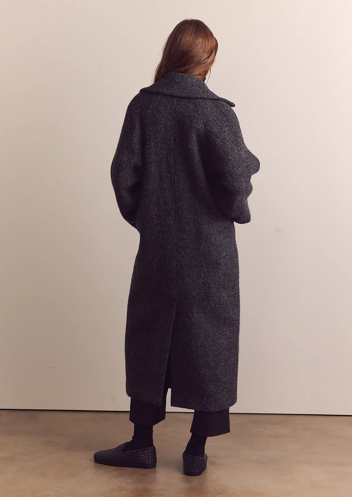 Wool Melange Oversized Coat - Image 10